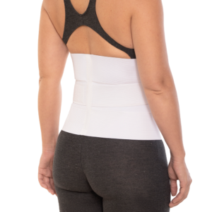 Faja lumbar con una ballena posterior