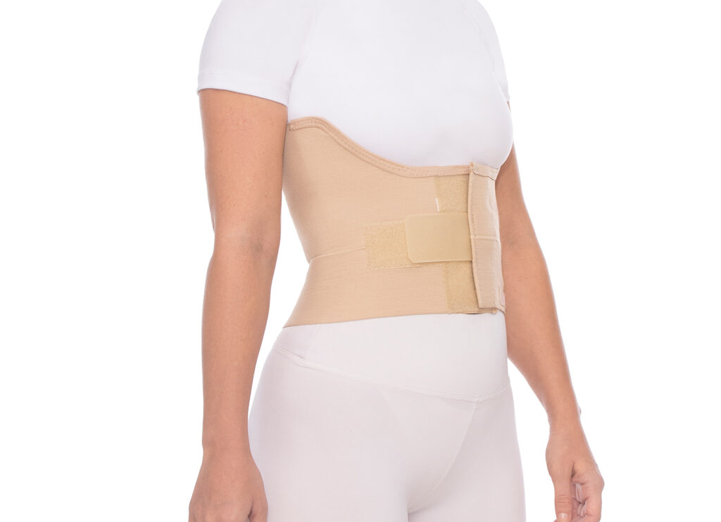 Faja torácica de mujer elástica