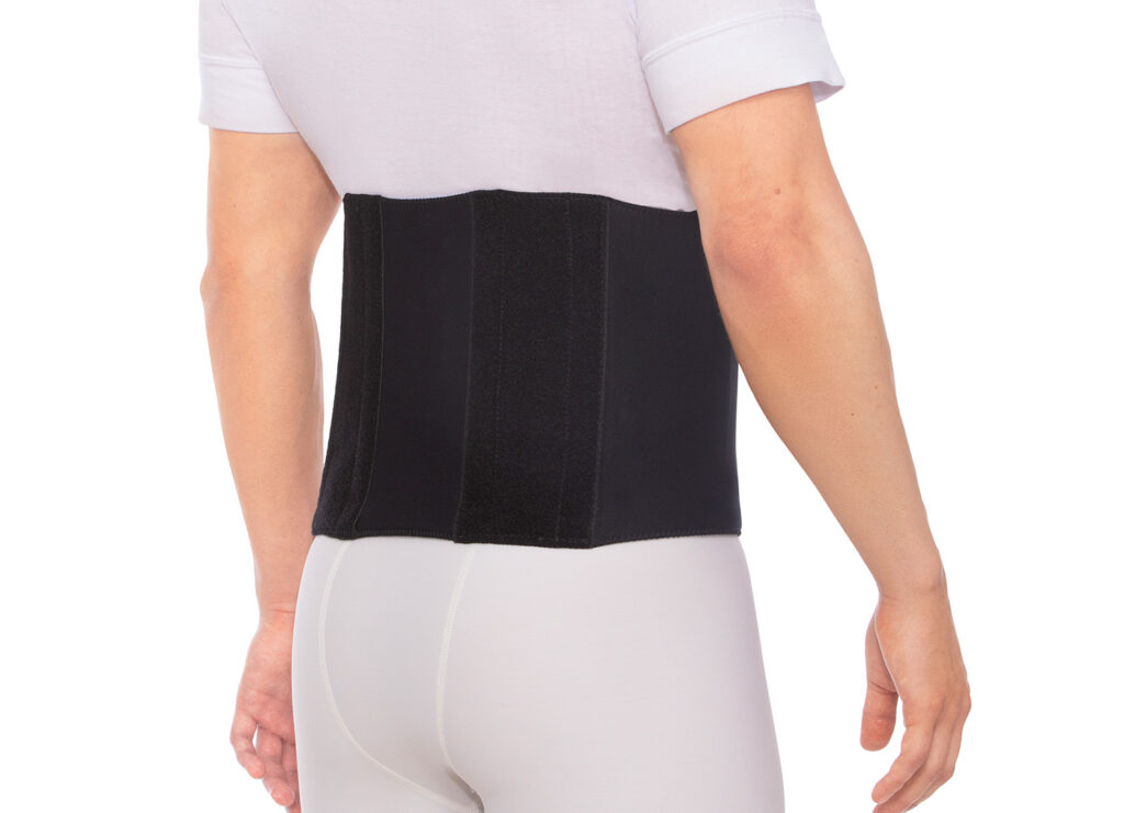 Faja lumbar ballenada de neoprene 24 cm