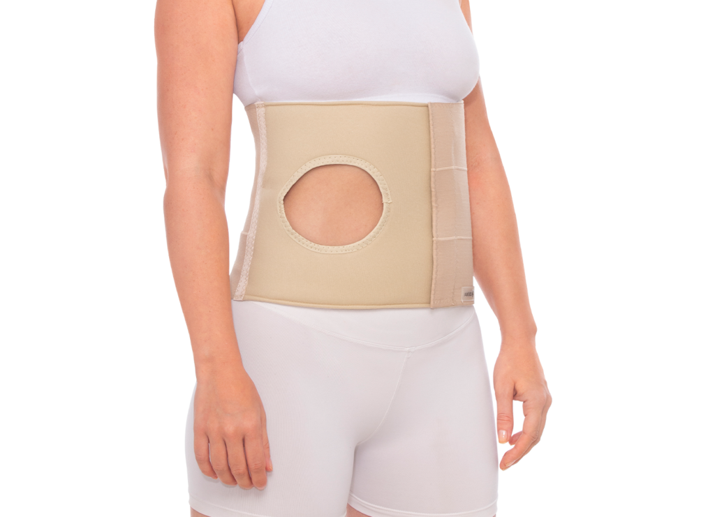 Faja abdominal para ostomizados 10 cm