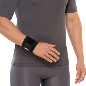 Muñequera de neopreno ajustable y doble contención