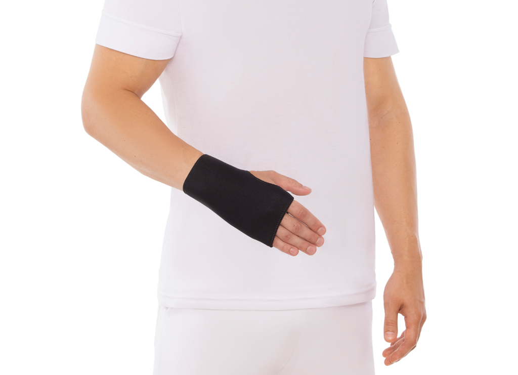 Muñequera de neopreno tipo mitón