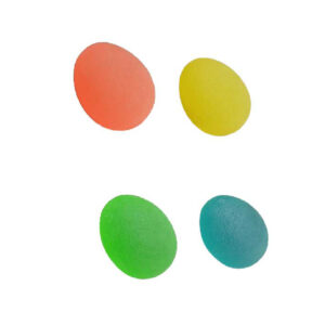 PELOTA P/ MANO OVALADA AMARILLA-VERDE-AZUL-ROJA